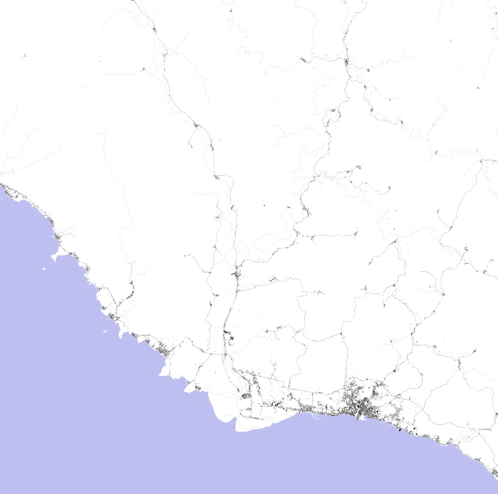 Calbayog figure ground plan