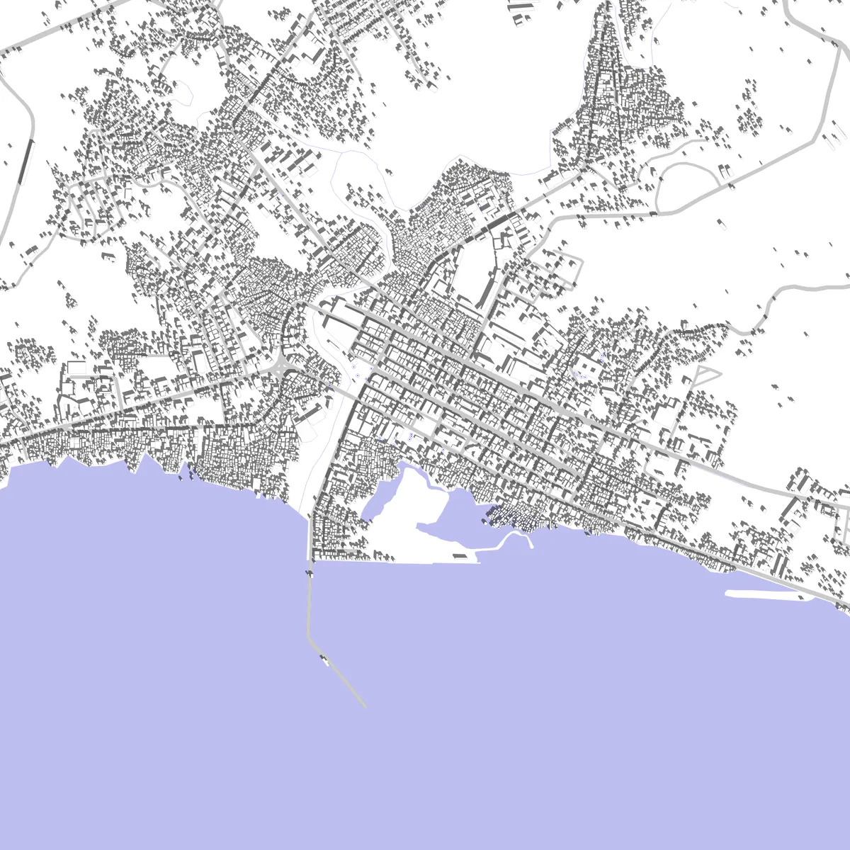 Calbayog site plan (2.5 km)