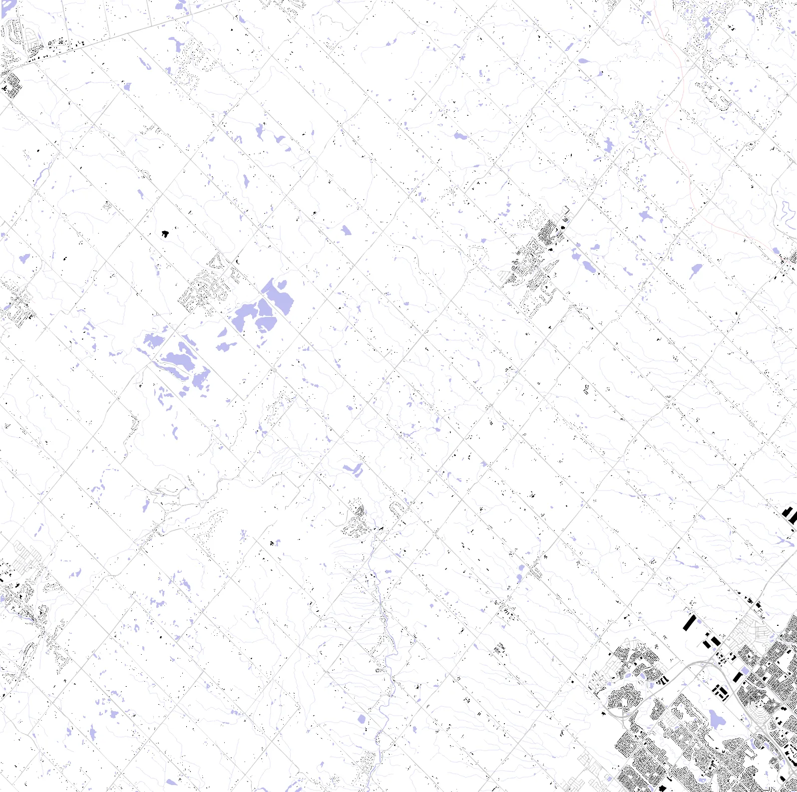 Caledon figure ground plan