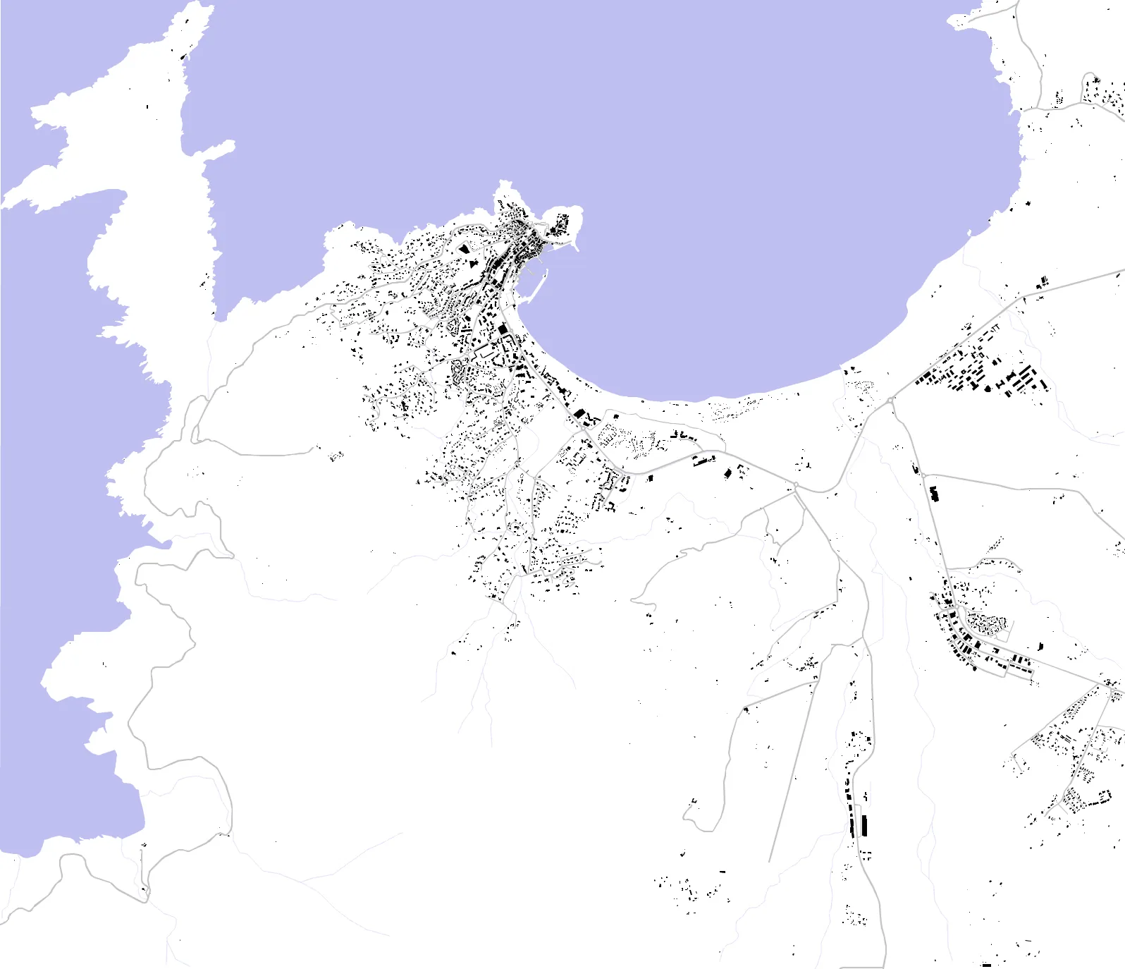 Calvi plan de masse