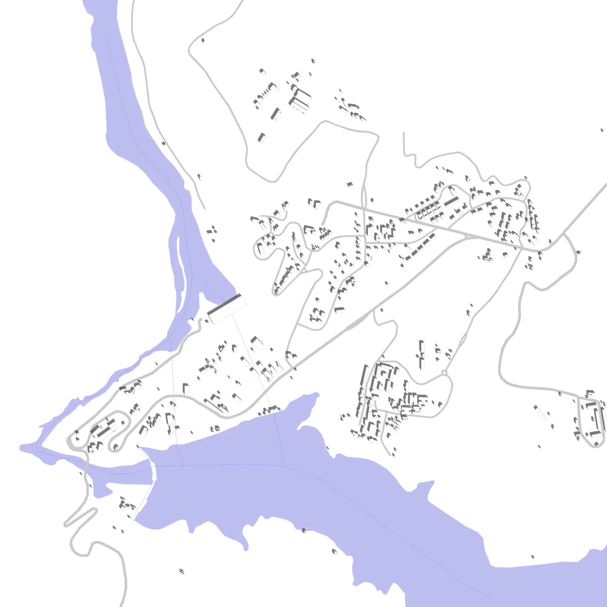 Cambambe planta de localização (2,5 km)