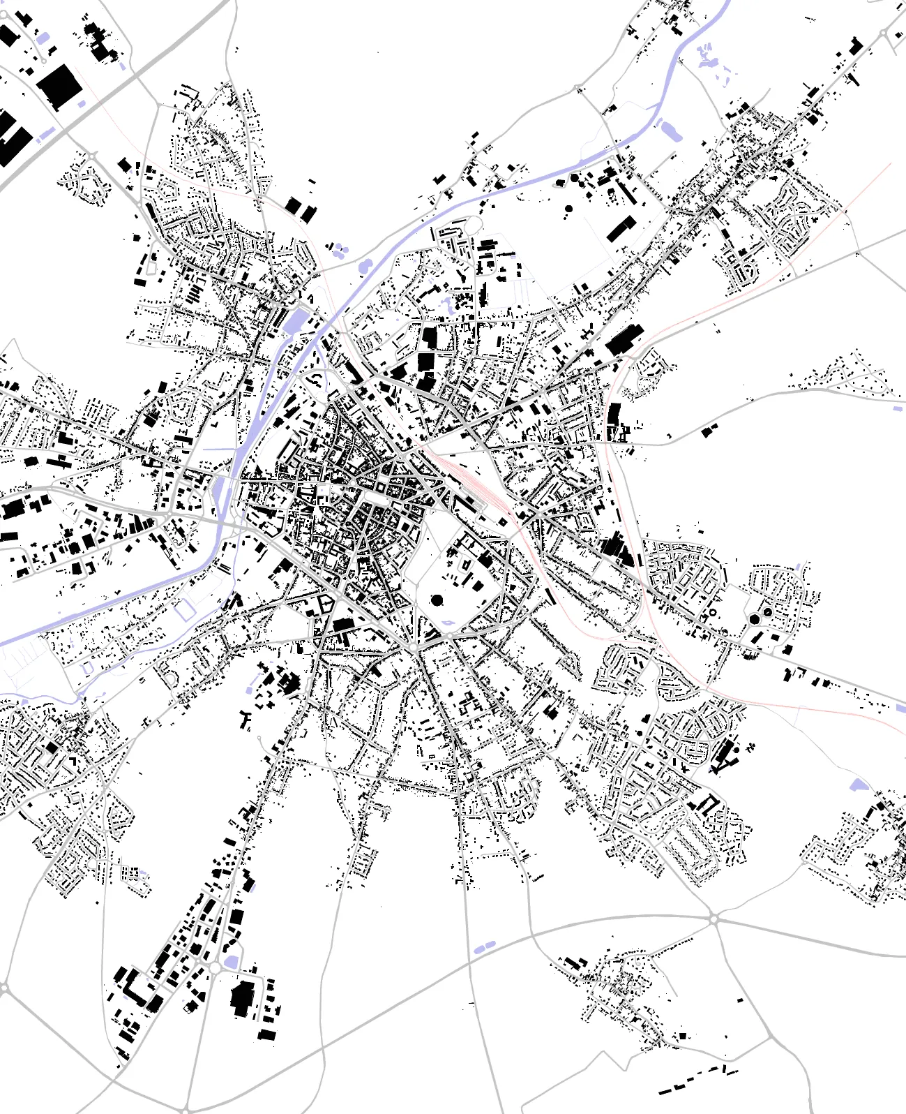 Cambrai Schwarzplan
