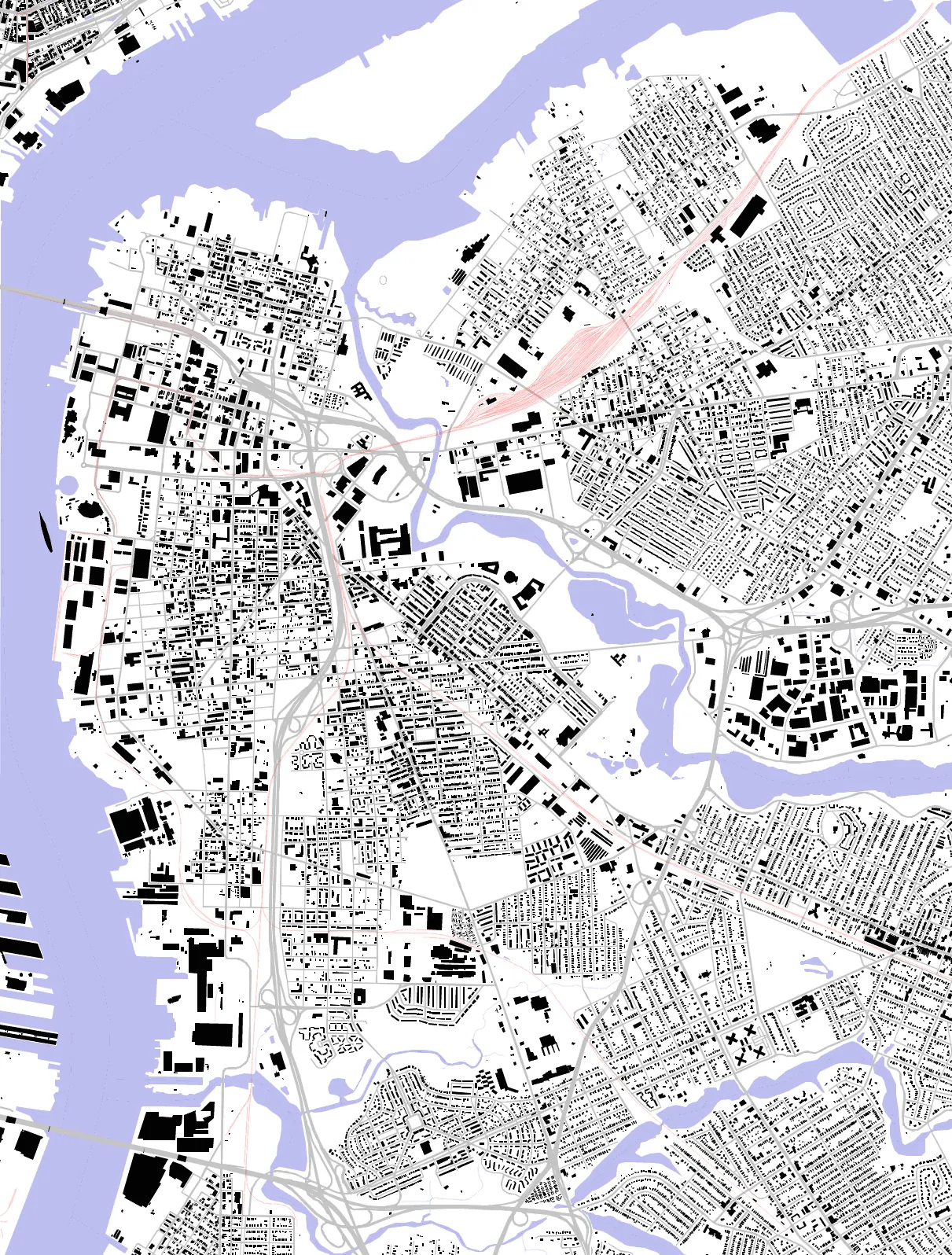 Camden figure ground plan