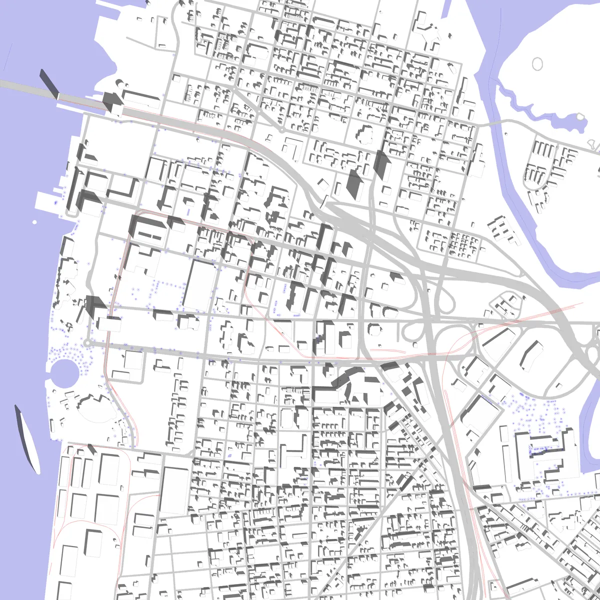 Camden site plan (2.5 km)