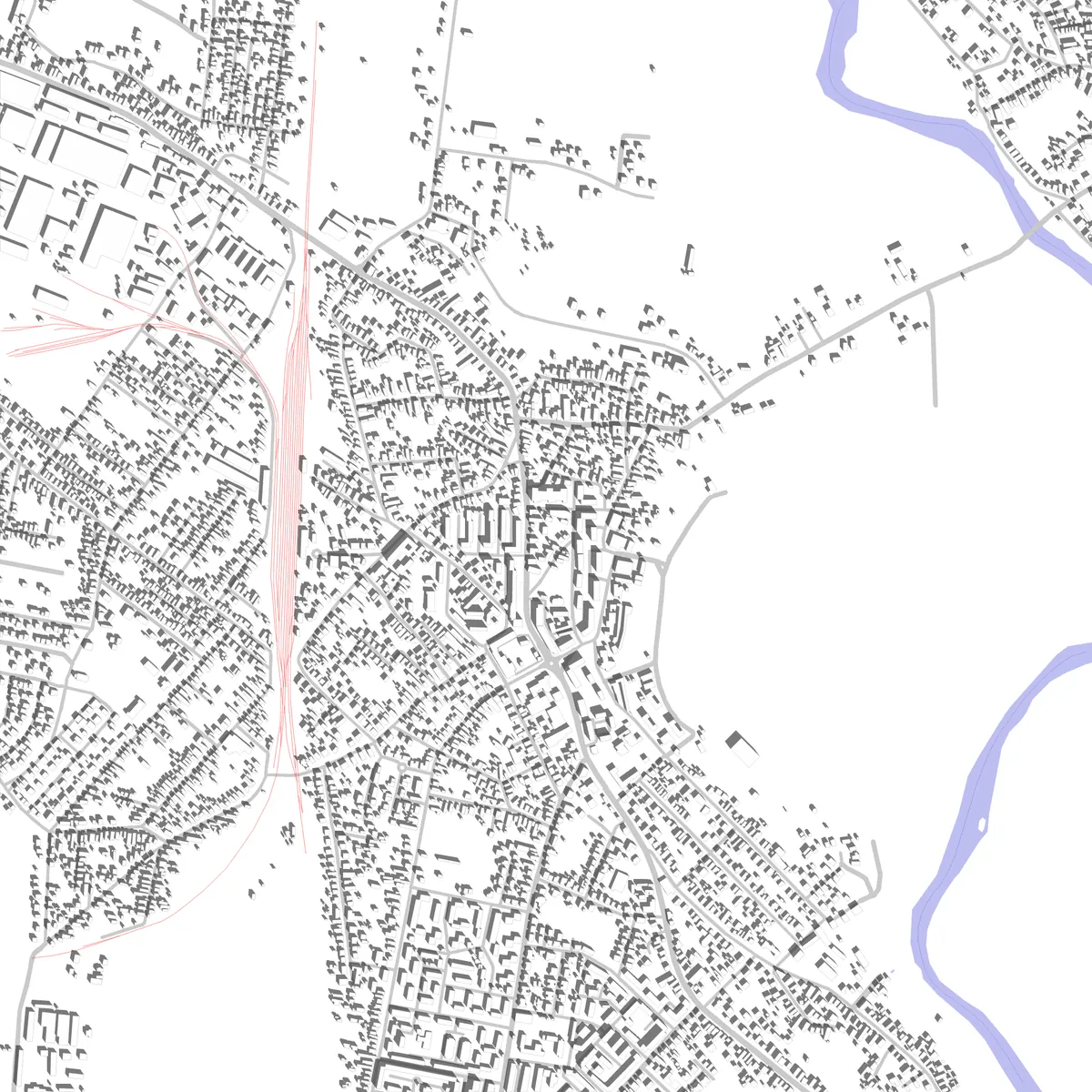 Câmpia Turzii site plan (2,5 km)