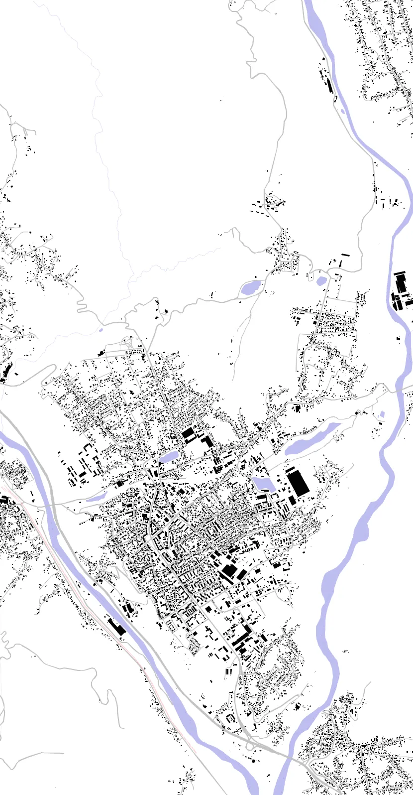Câmpina figure ground plan
