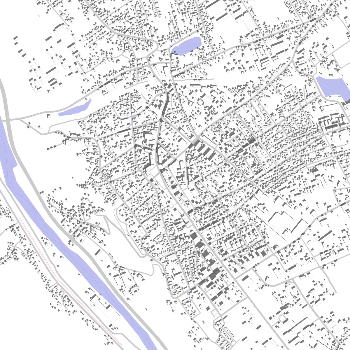 Câmpina site plan (2,5 km)