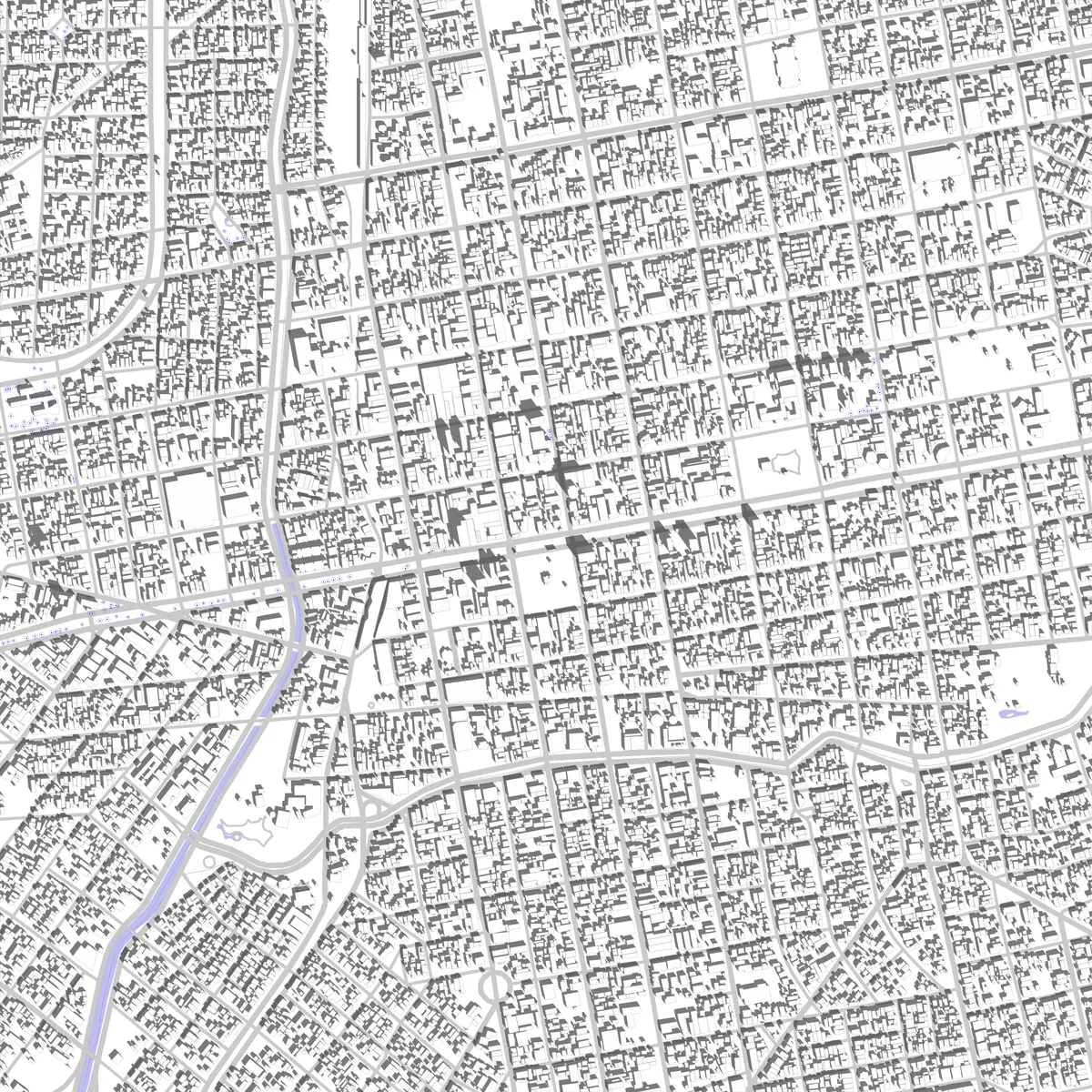 Campo Grande site plan (2.5 km)