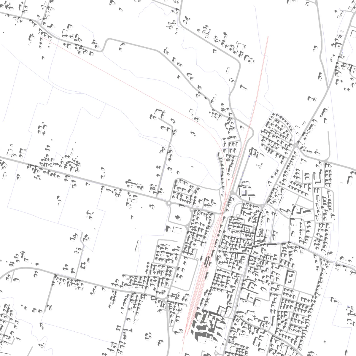 Camposampiero Lageplan (2,5 km)
