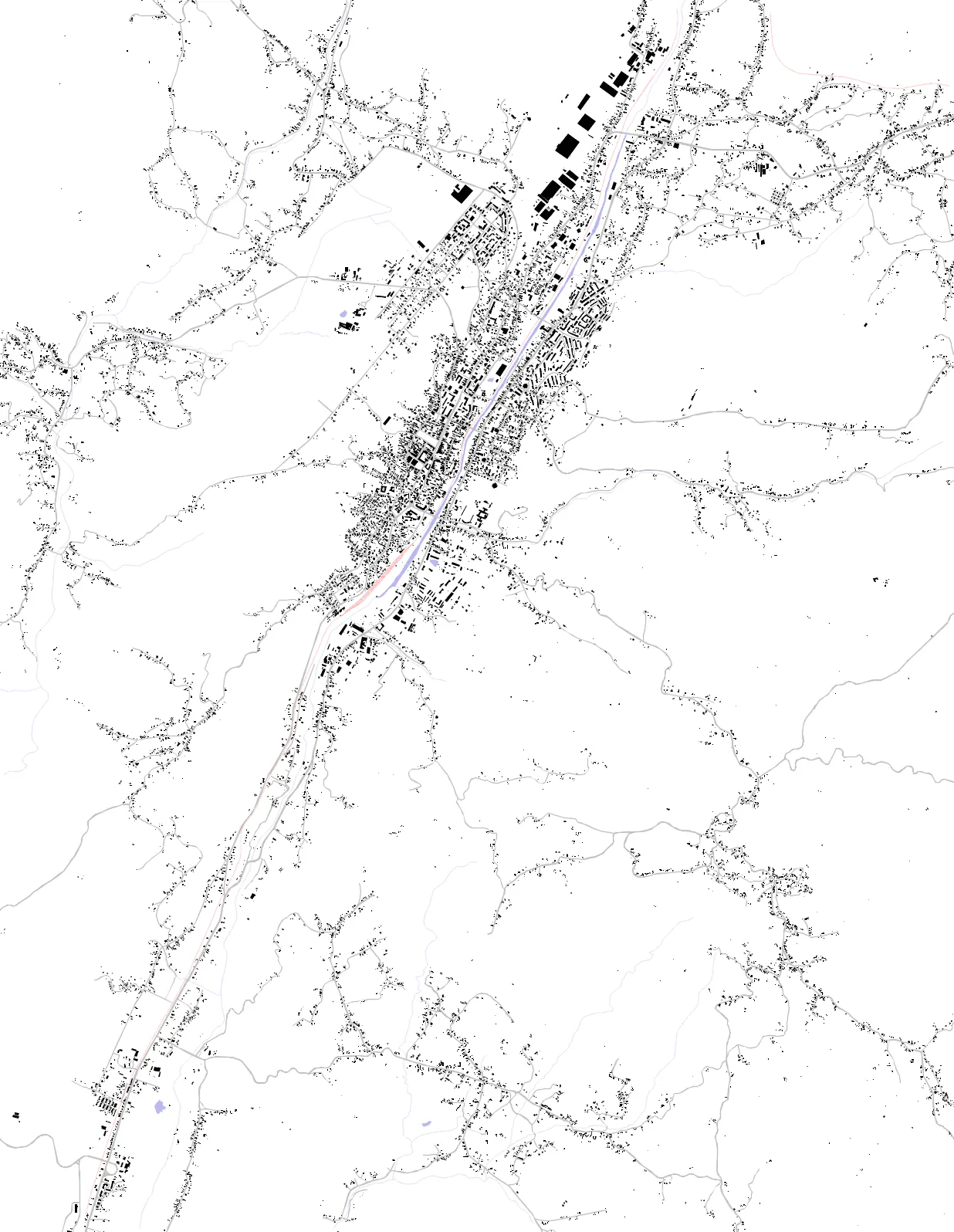Câmpulung figure ground plan