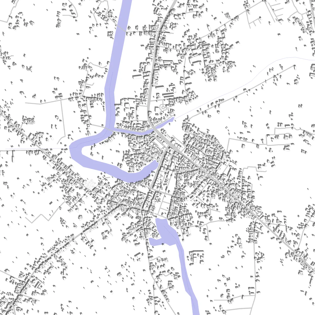Cần Đước site plan (2.5 km)