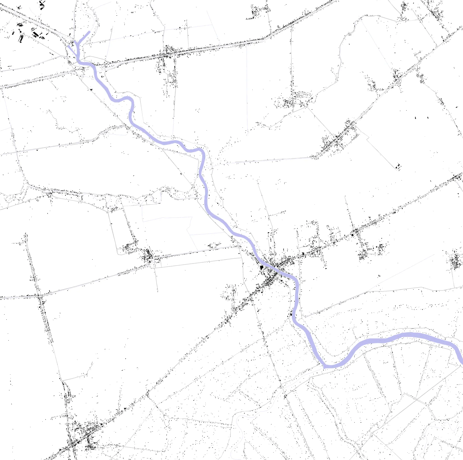 Cần Thơ figure ground plan