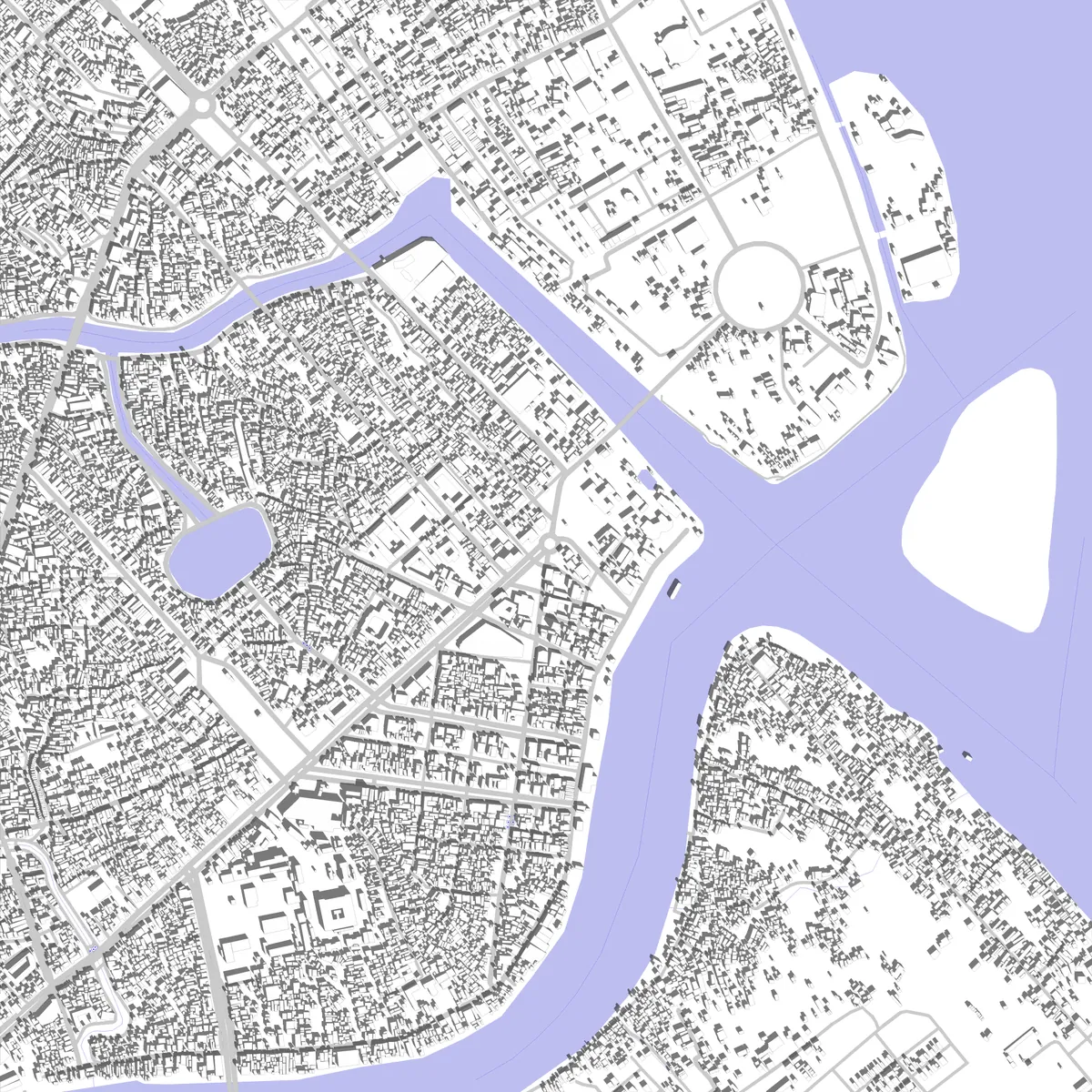 Cần Thơ site plan (2.5 km)