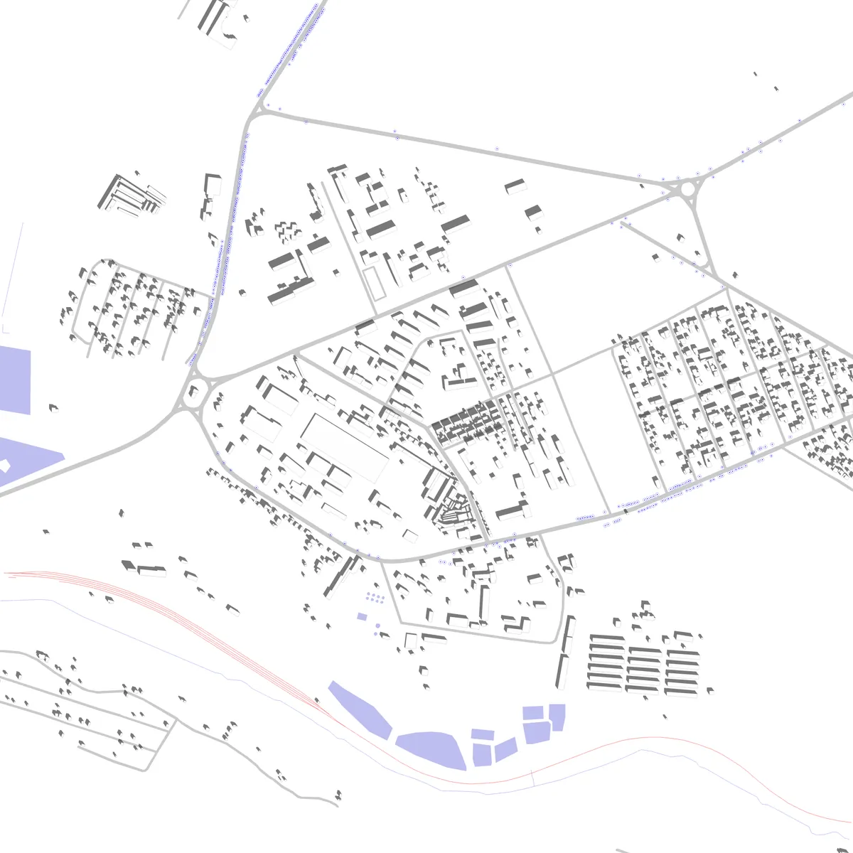 Cantemir Lageplan (2,5 km)
