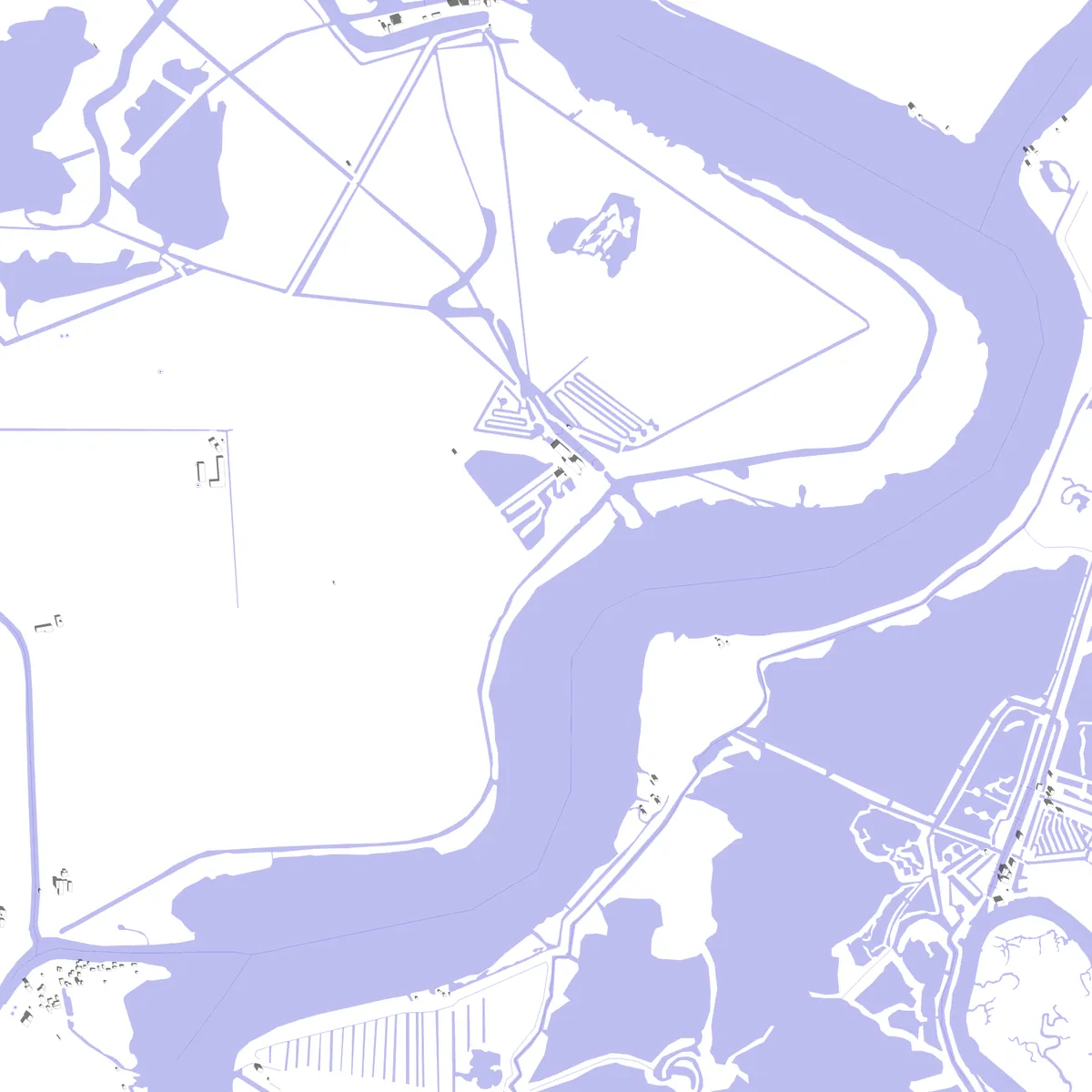 Caorle Lageplan (2,5 km)