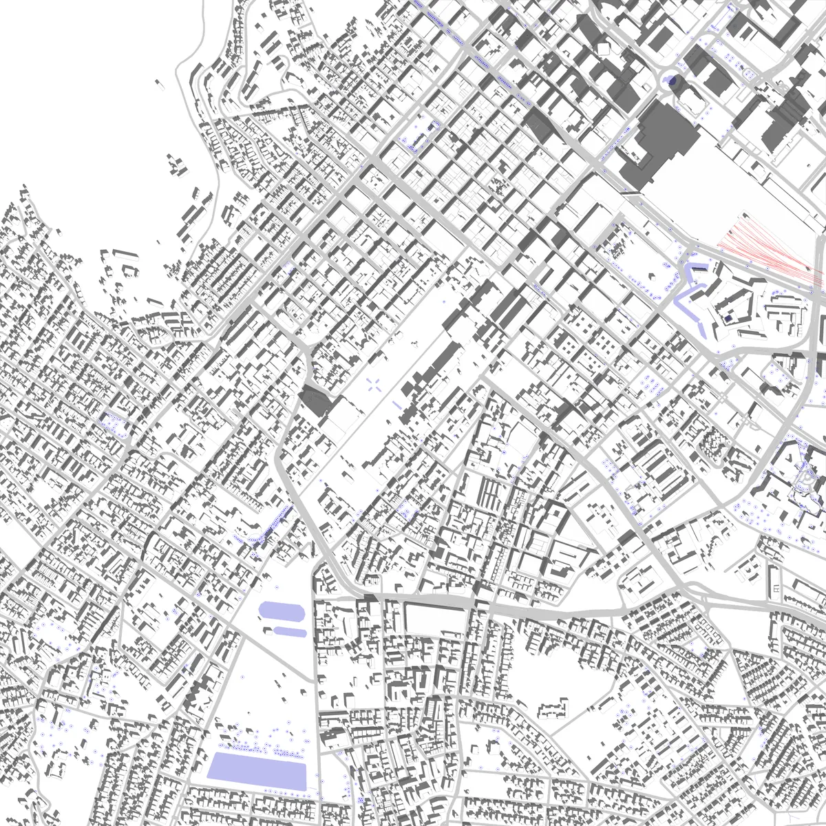 Cape Town site plan (2.5 km)