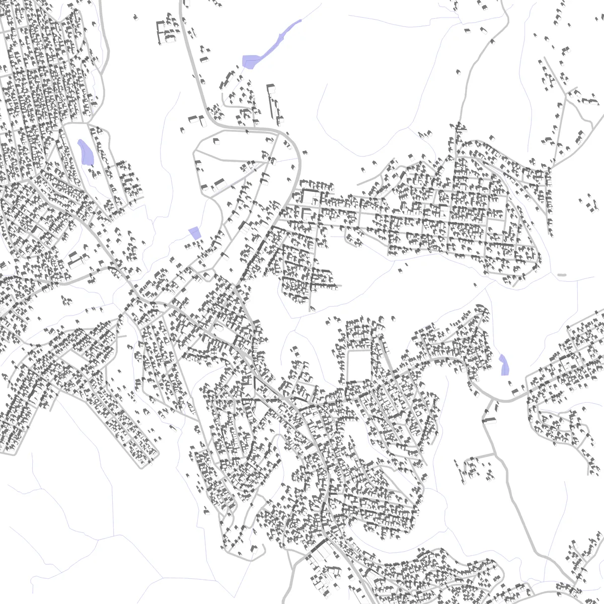 Cariacica Lageplan (2,5 km)