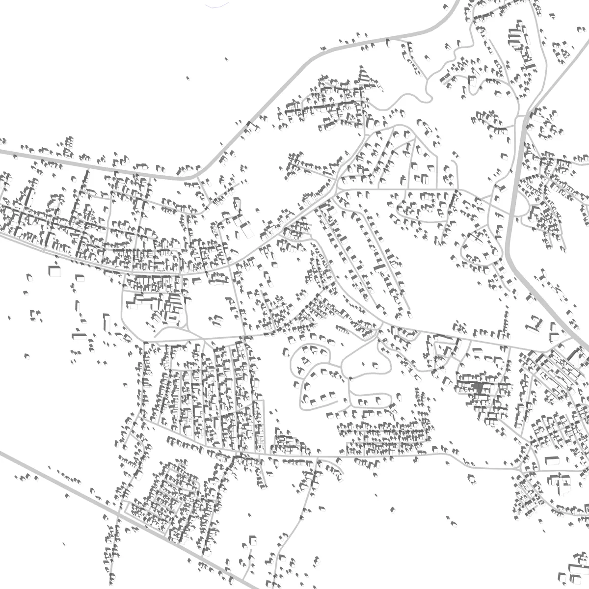 Caripito plano de situación (2,5 km)