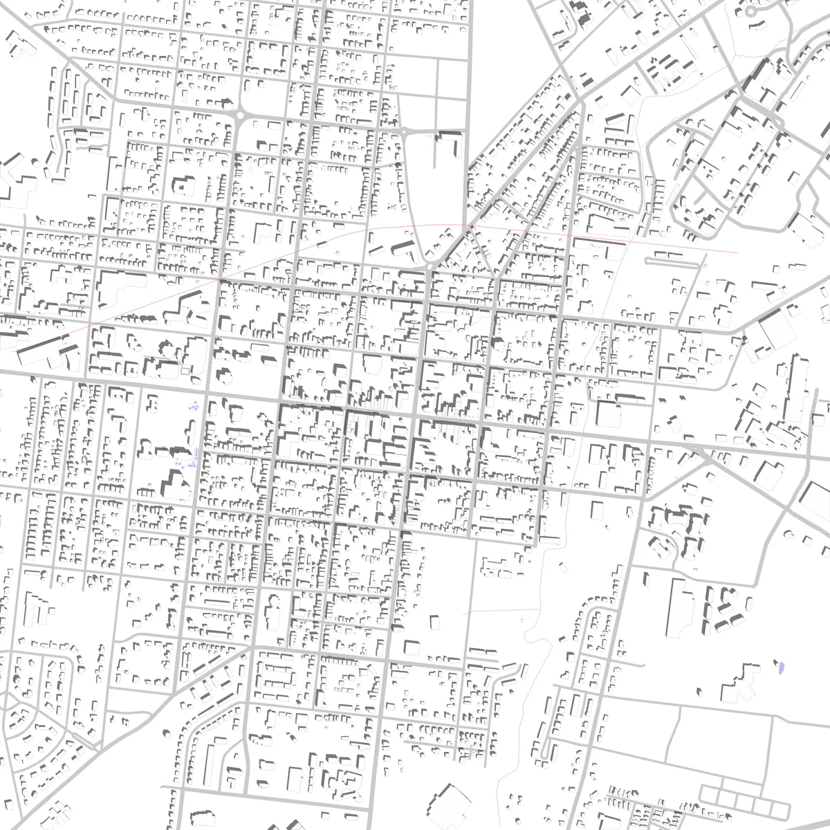 Carlisle site plan (2.5 km)
