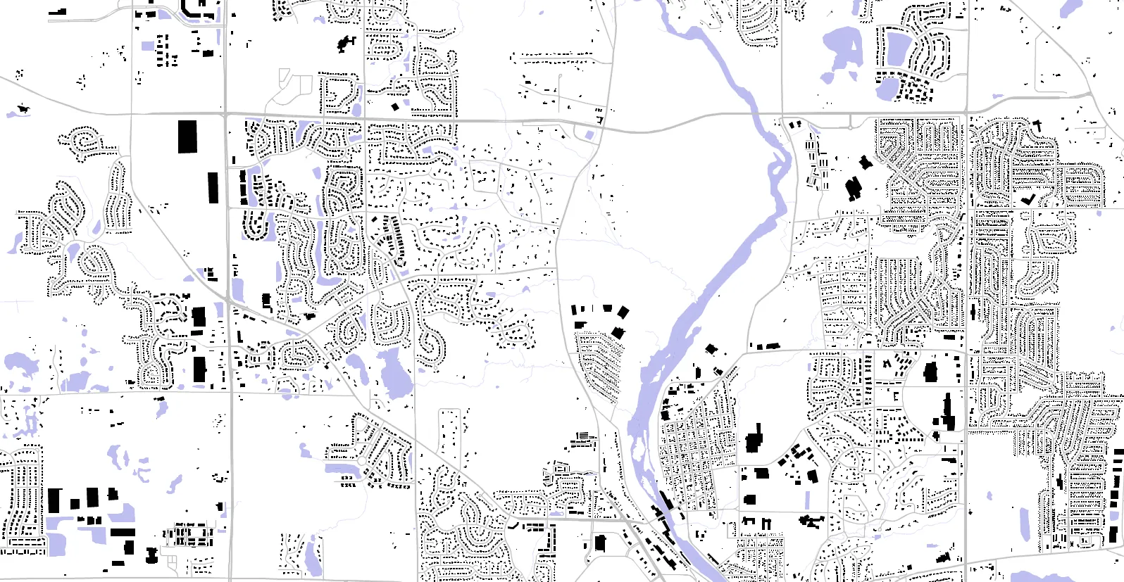Carpentersville figure ground plan
