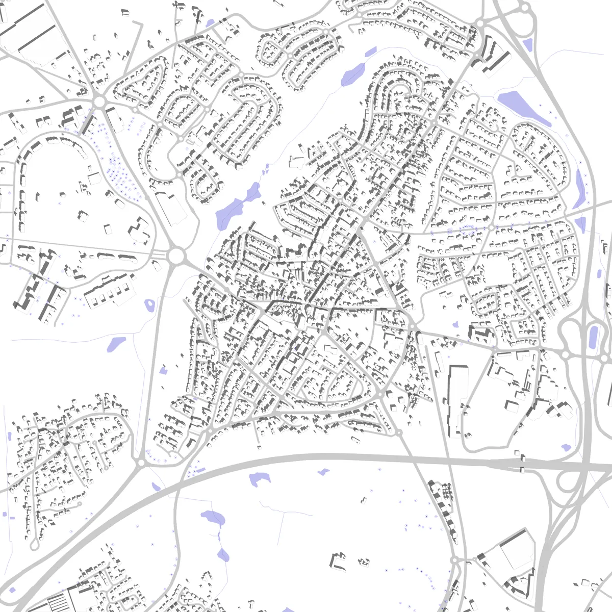 Carquefou Lageplan (2,5 km)