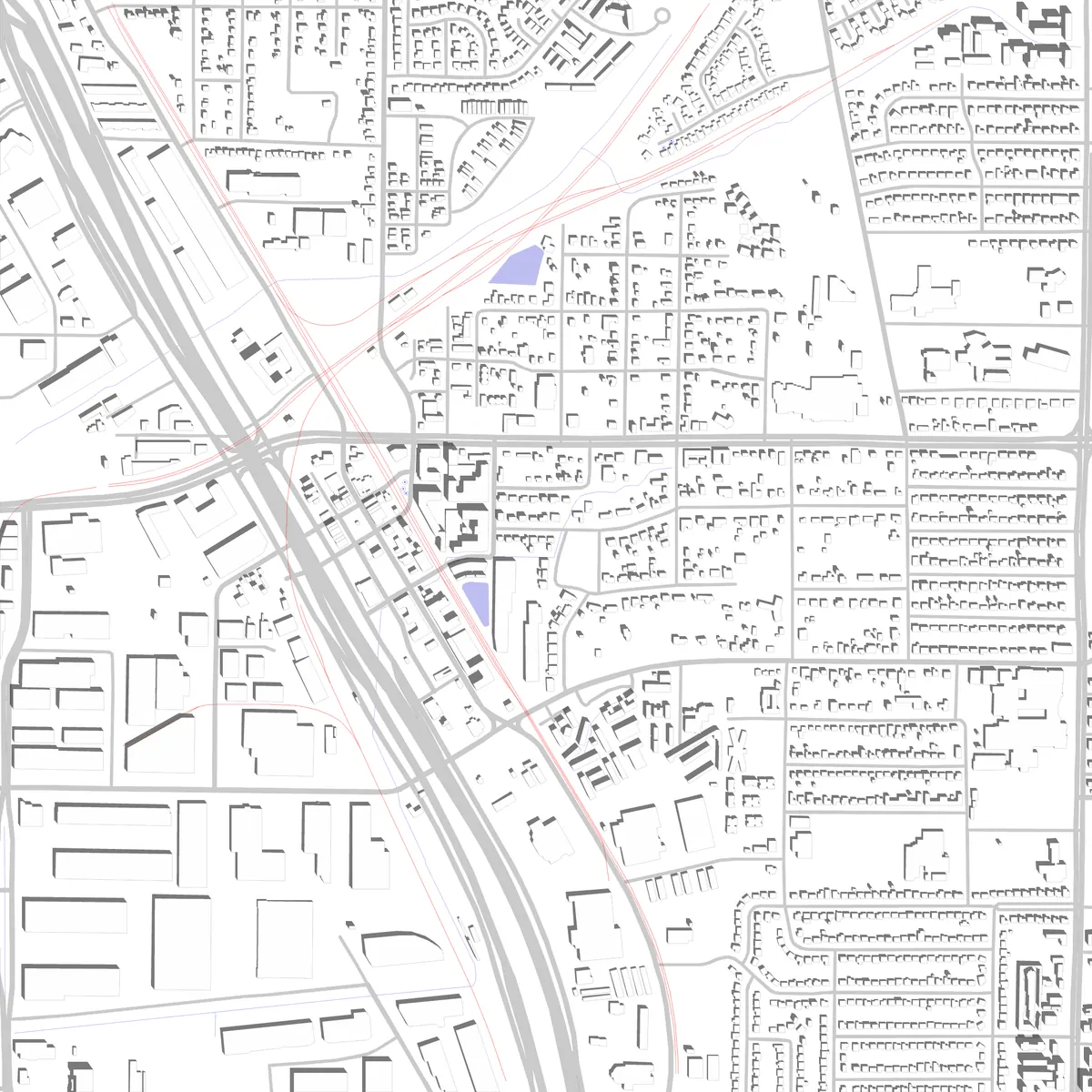 Carrollton site plan (2.5 km)