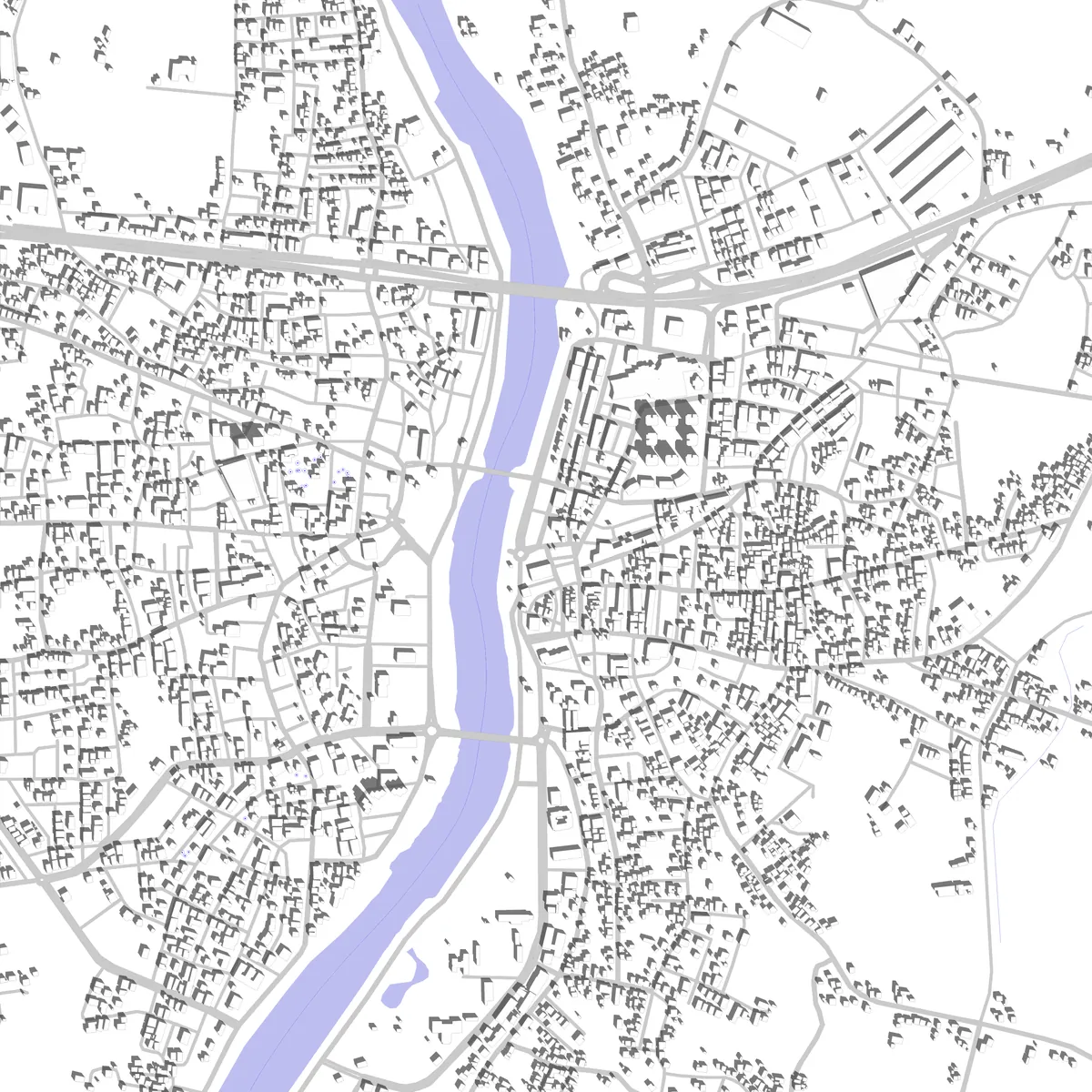 Çarşamba site plan (2.5 km)