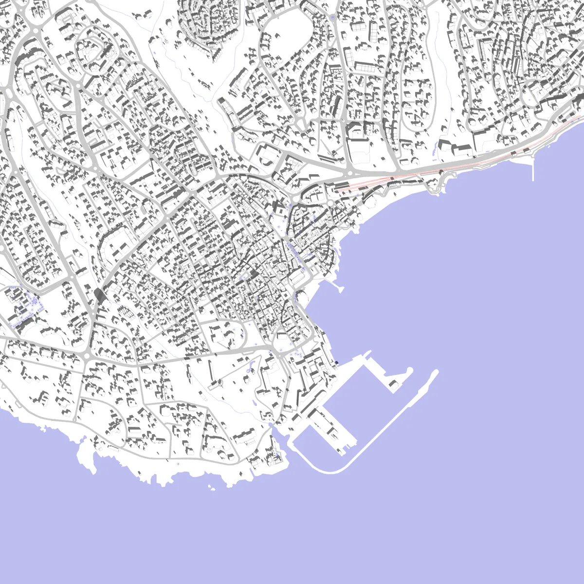 Cascais planta de localização (2,5 km)