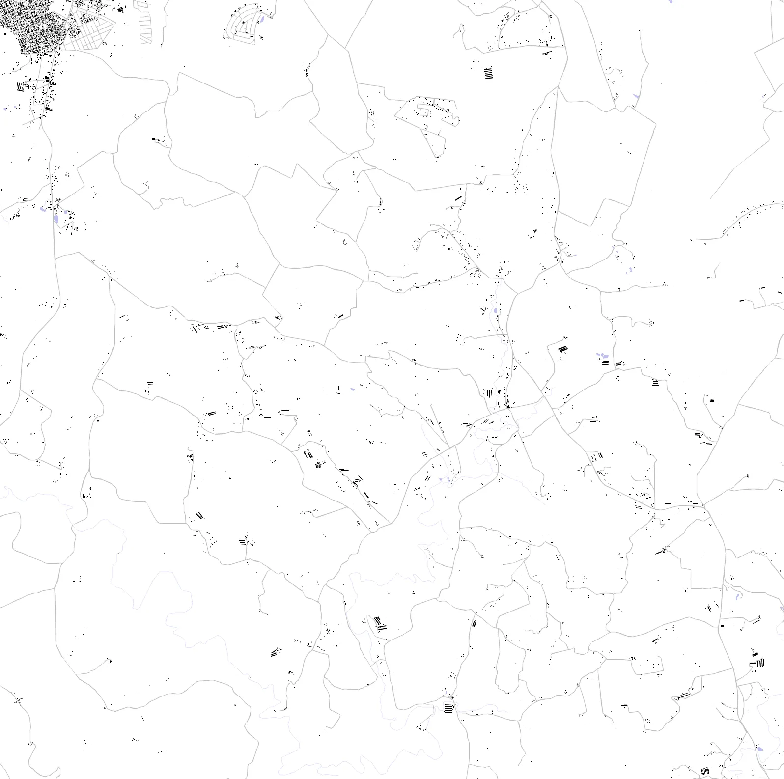 Cascavel planta de cheios e vazios