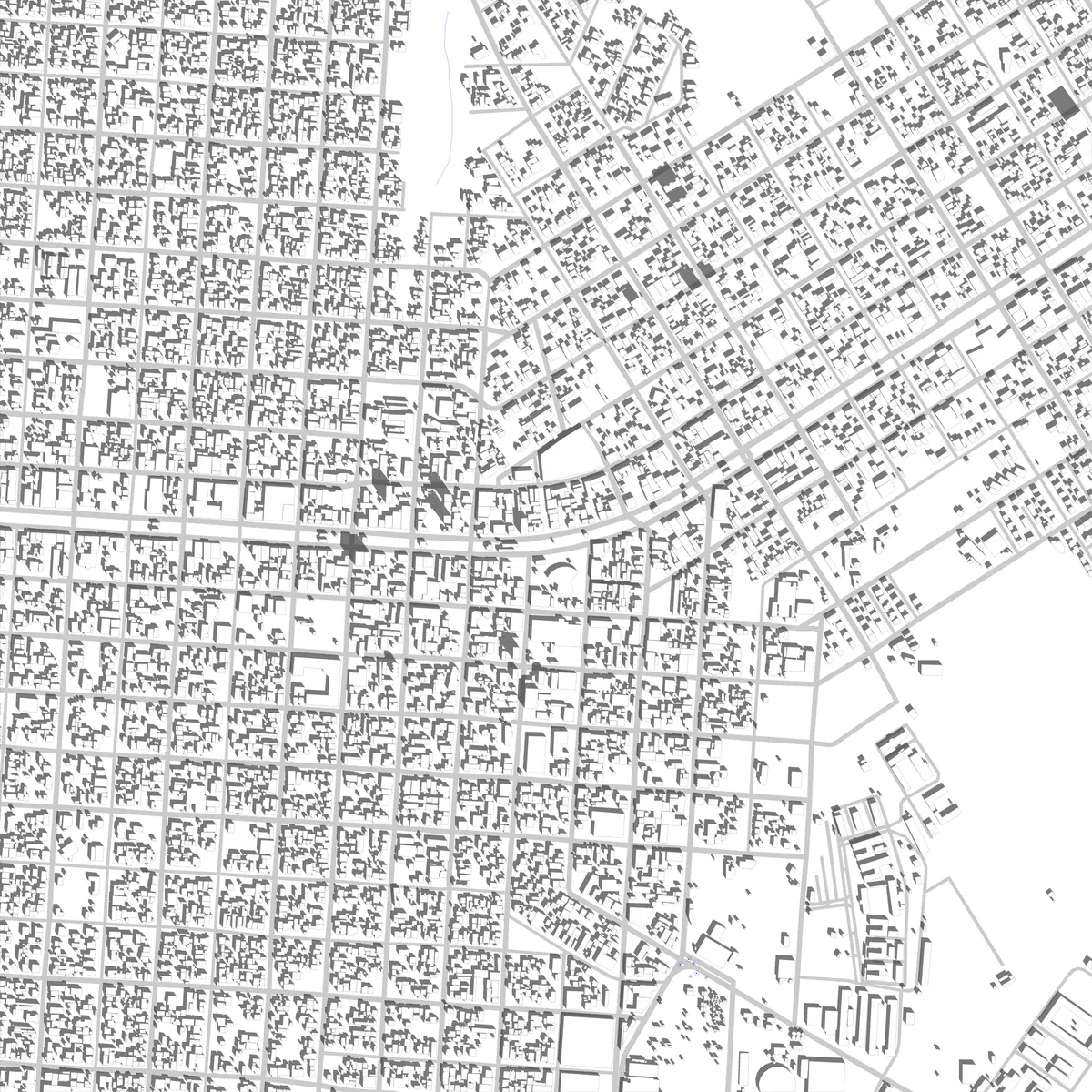 Cascavel planta de localização (2,5 km)