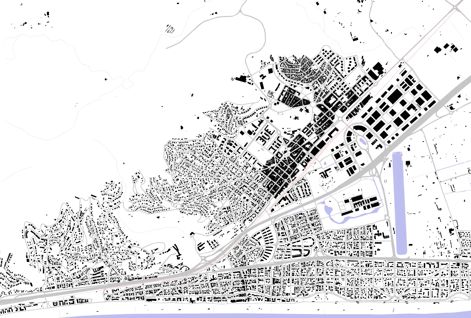 Castelldefels plano de masas