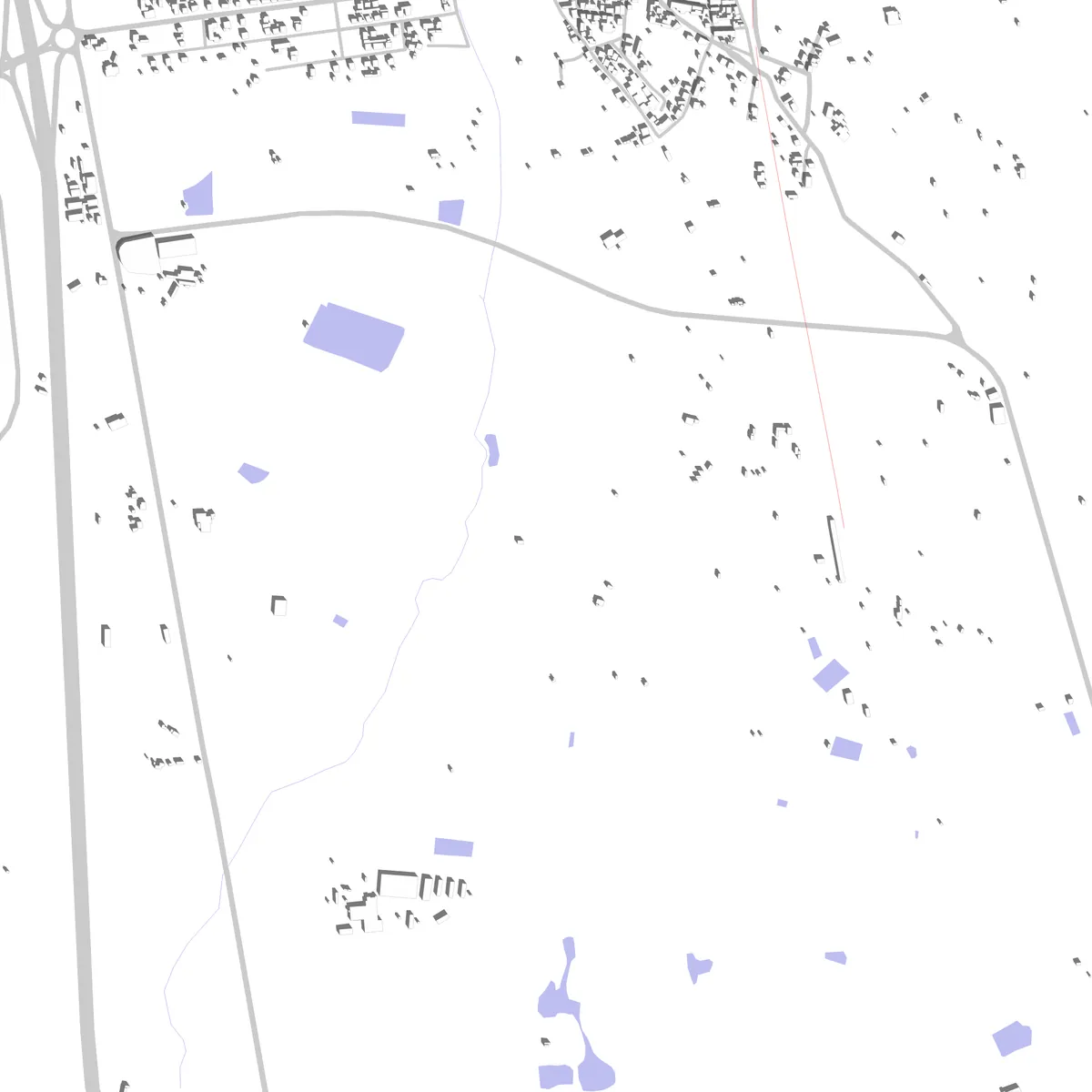 Castelo Branco site plan (2.5 km)