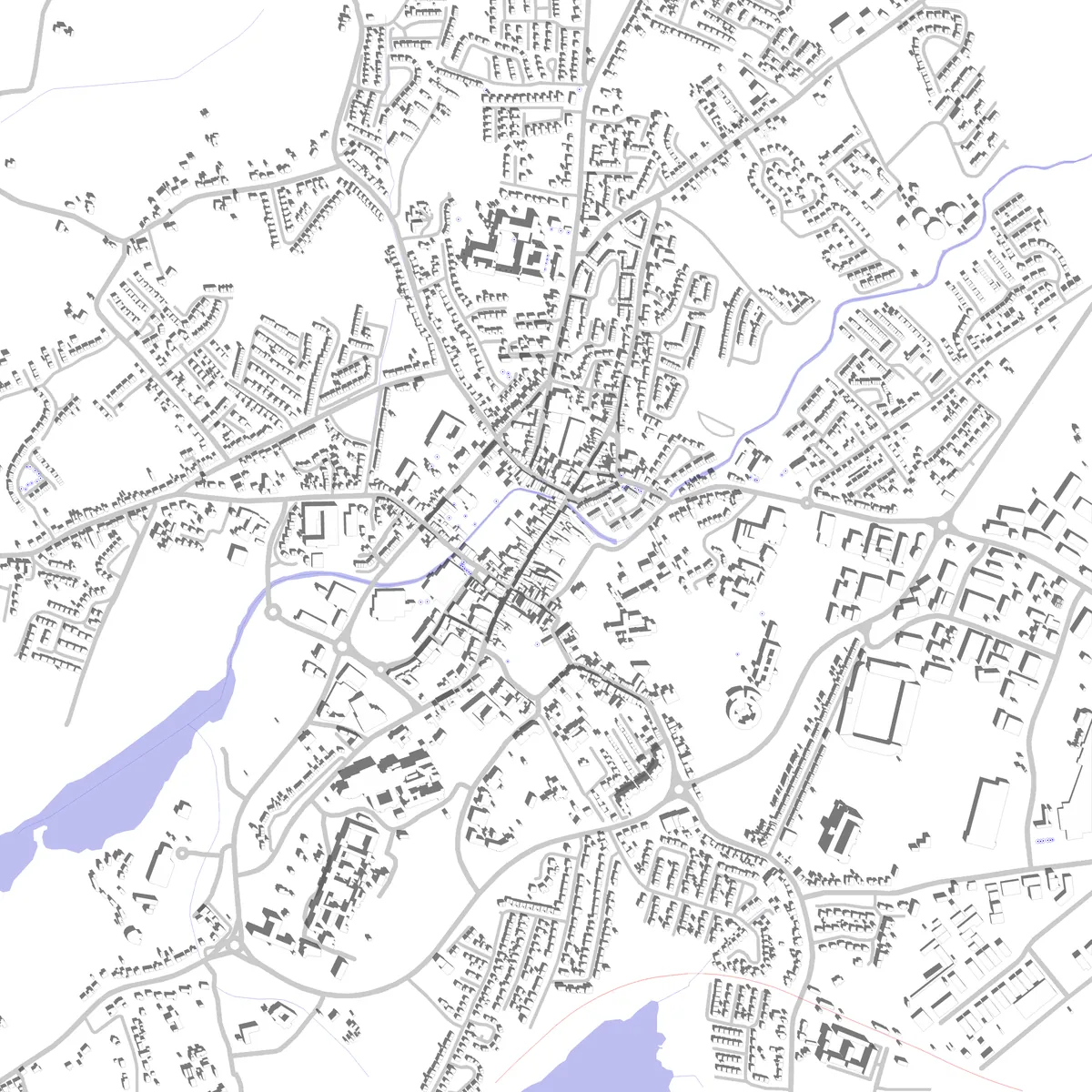 Castlebar site plan (2.5 km)