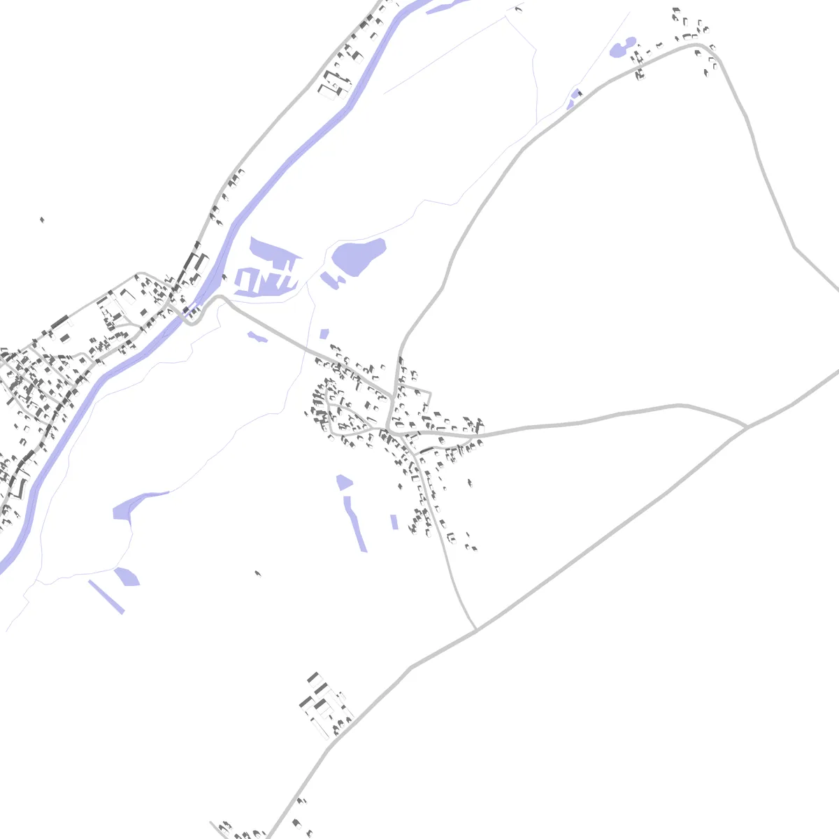 Castres plan de situation (2,5 km)
