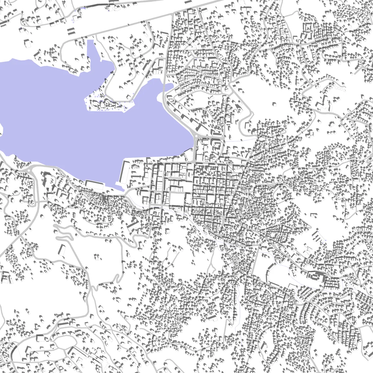 Castries site plan (2.5 km)