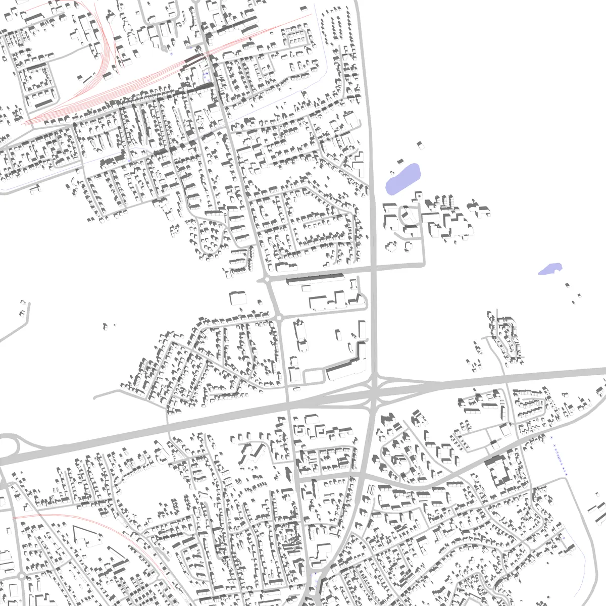 Castrop-Rauxel site plan (2.5 km)