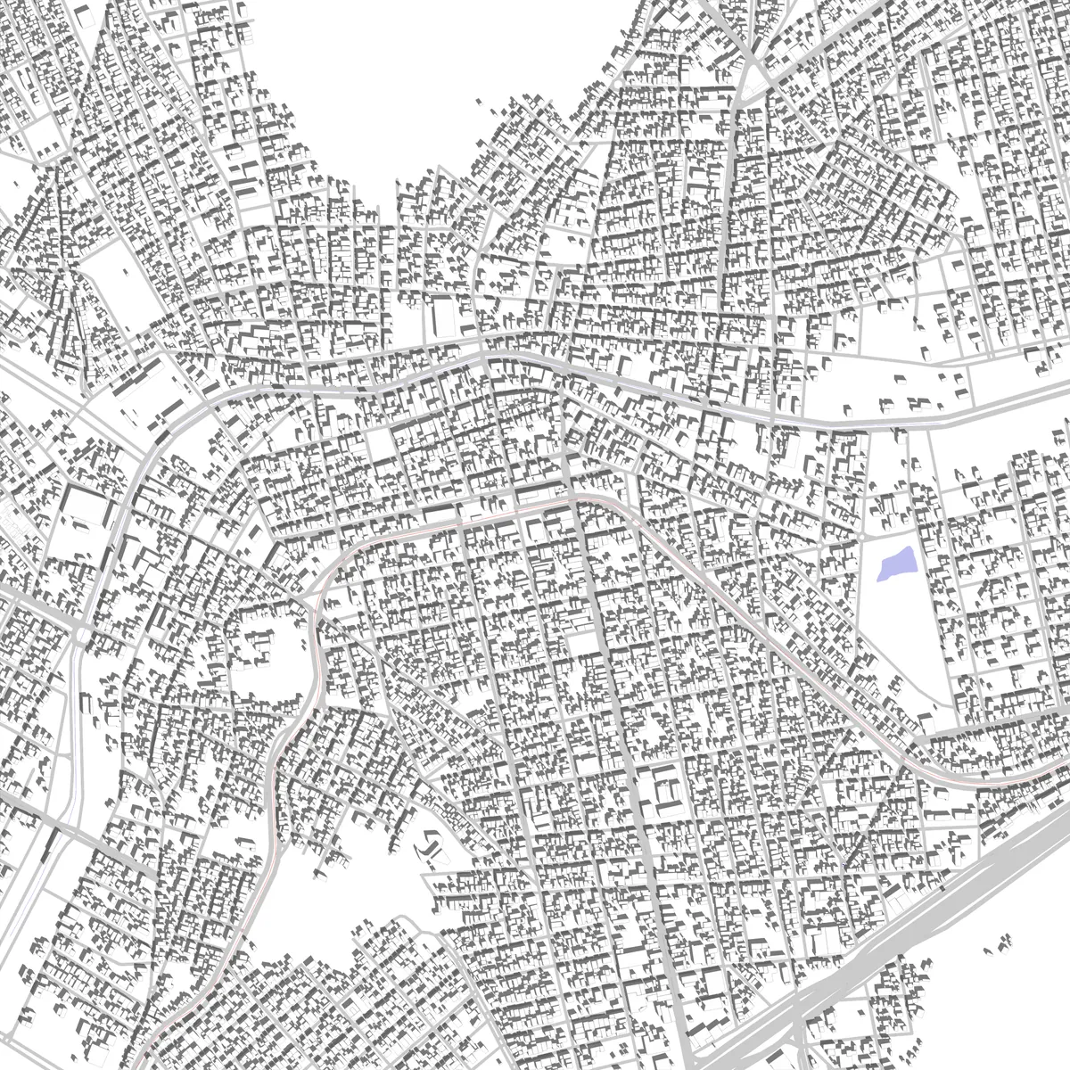 Catalão Lageplan (2,5 km)