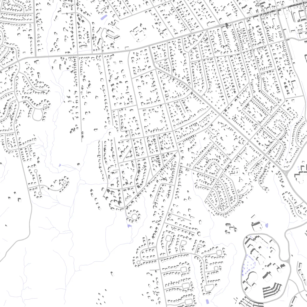 Catonsville site plan (2.5 km)
