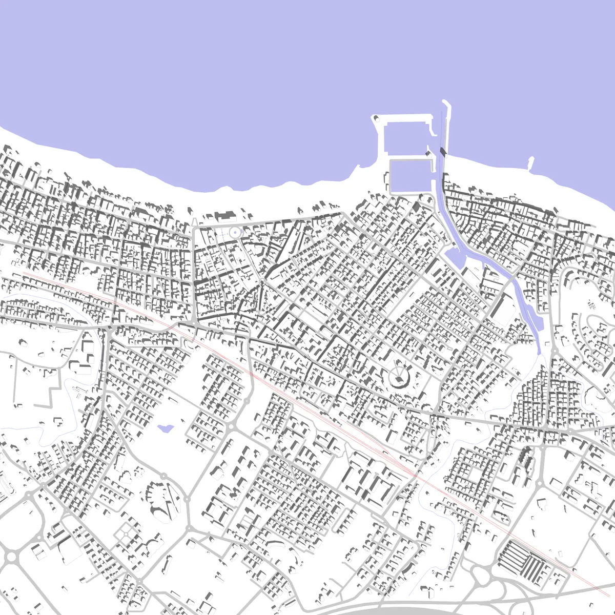 Cattolica site plan (2.5 km)