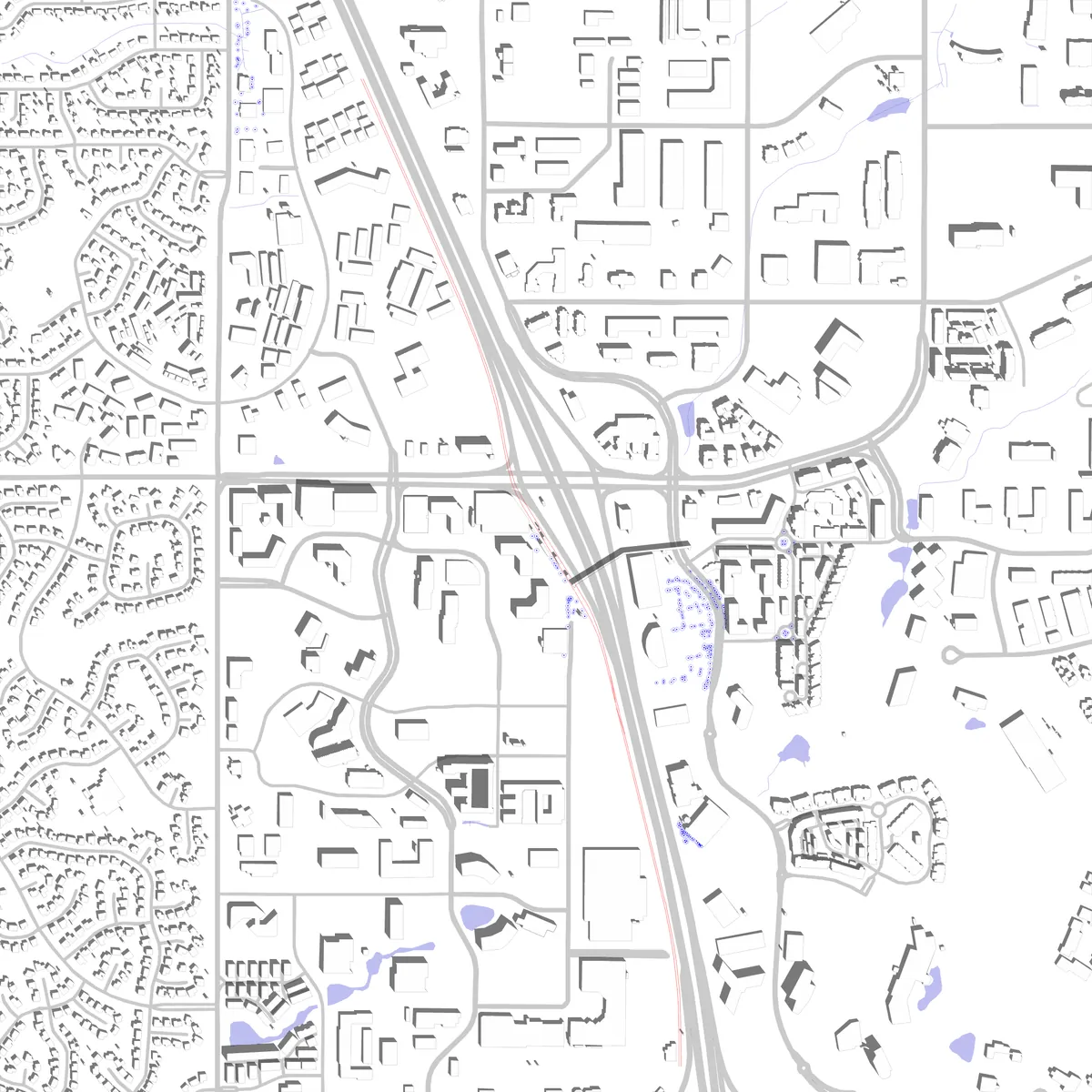 Centennial site plan (2.5 km)