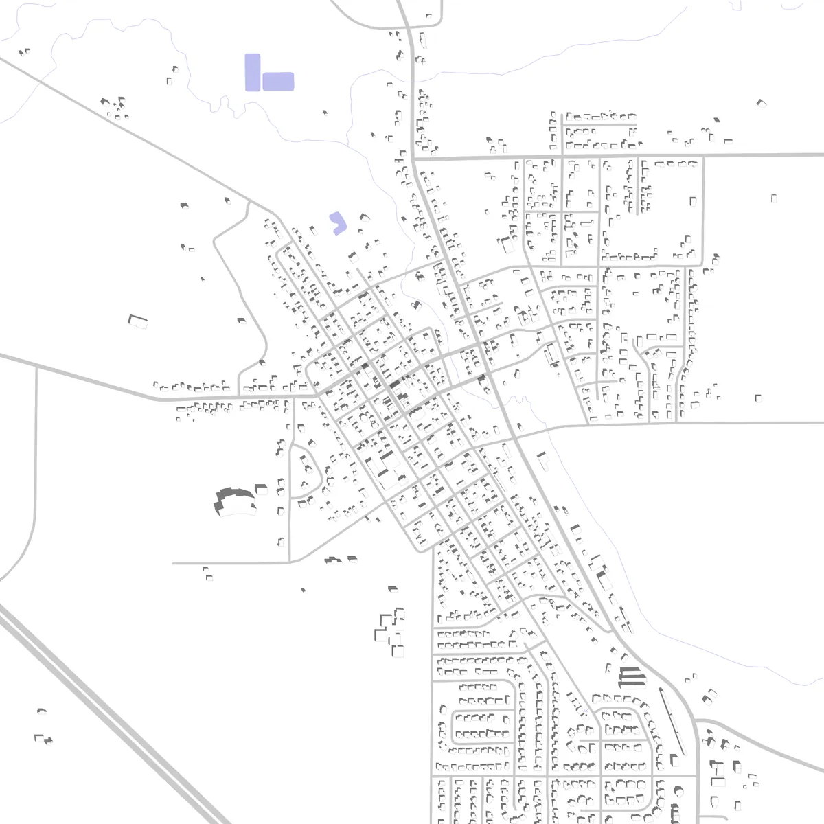 Center Point Lageplan (2,5 km)