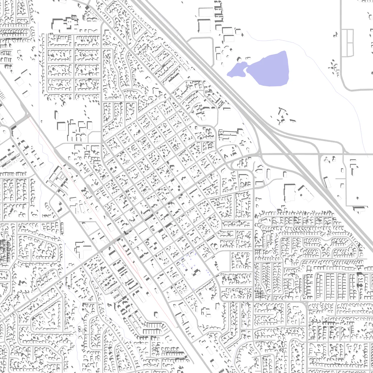 Central Point Lageplan (2,5 km)