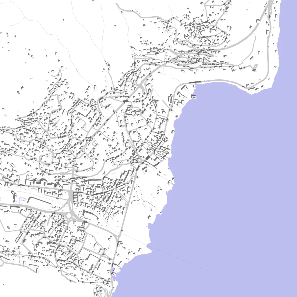Cernobbio site plan (2.5 km)