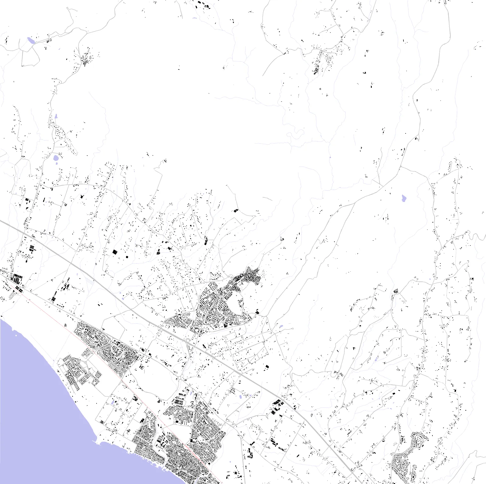 Cerveteri figure ground plan
