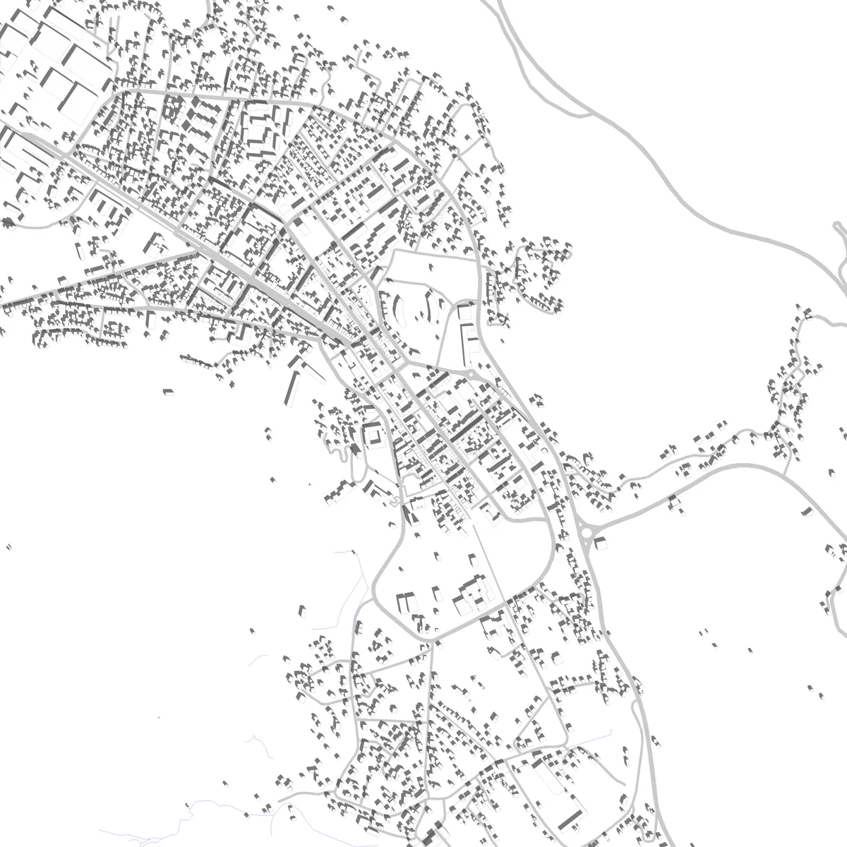 Cetinje site plan (2.5 km)