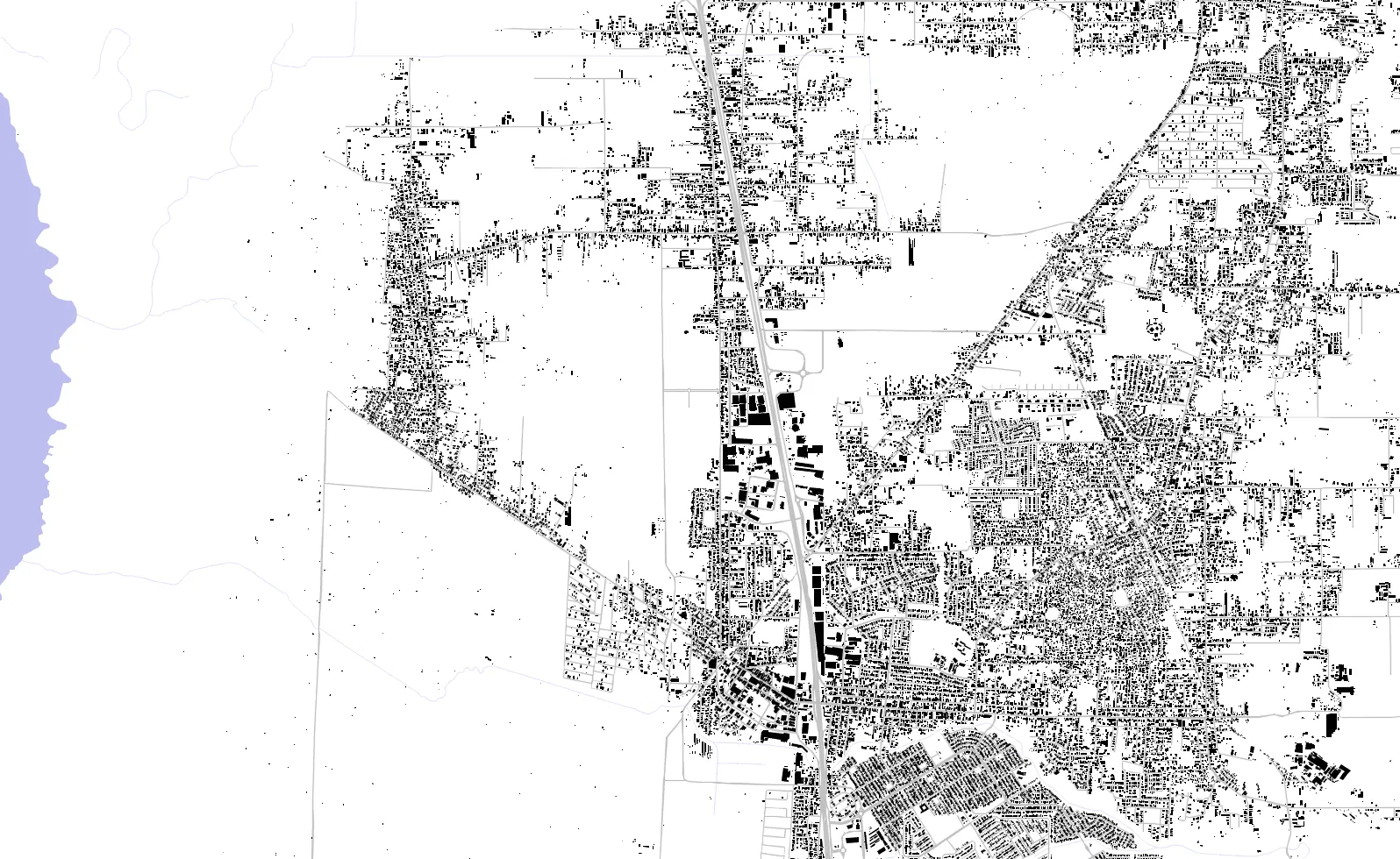 Chaguanas figure ground plan
