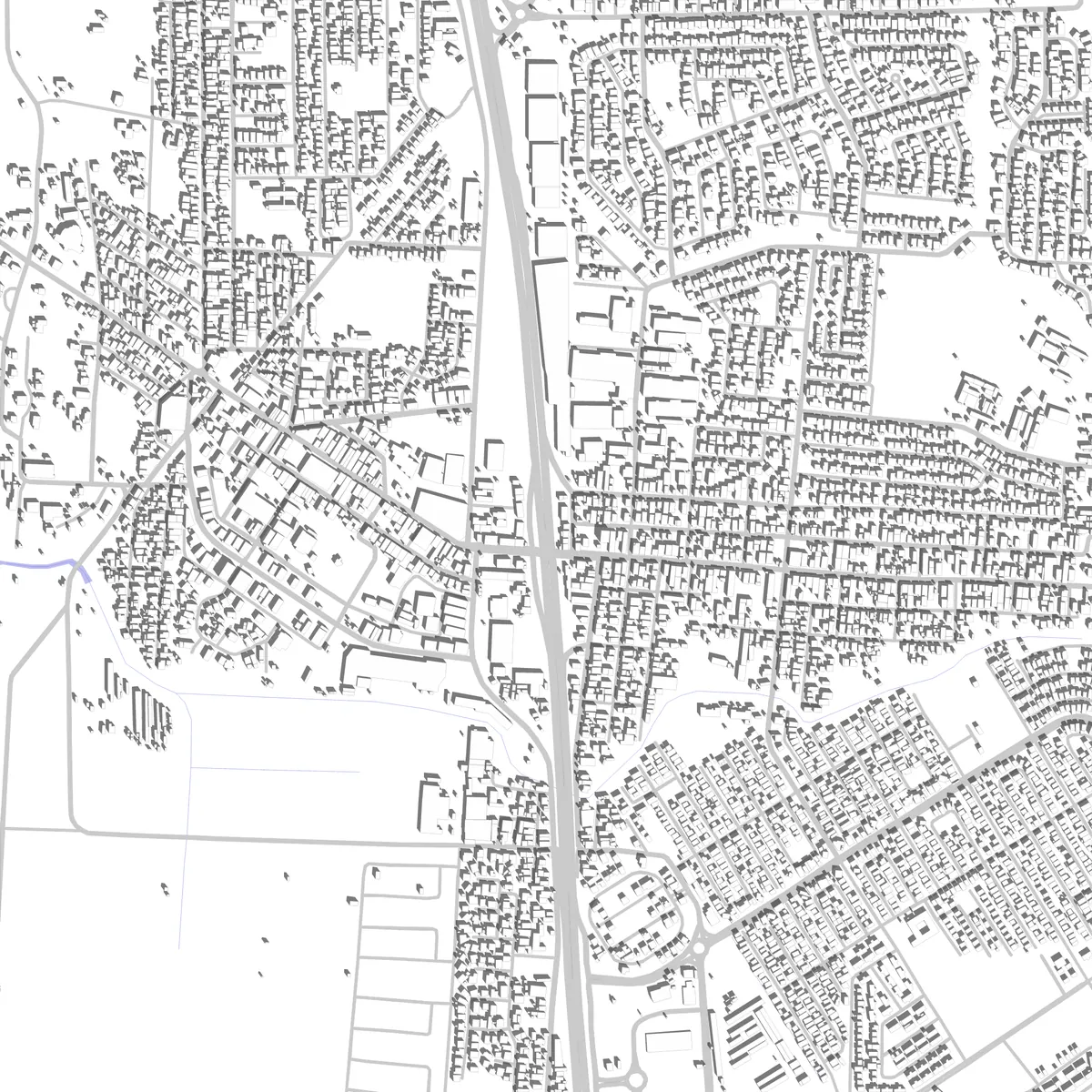 Chaguanas site plan (2.5 km)