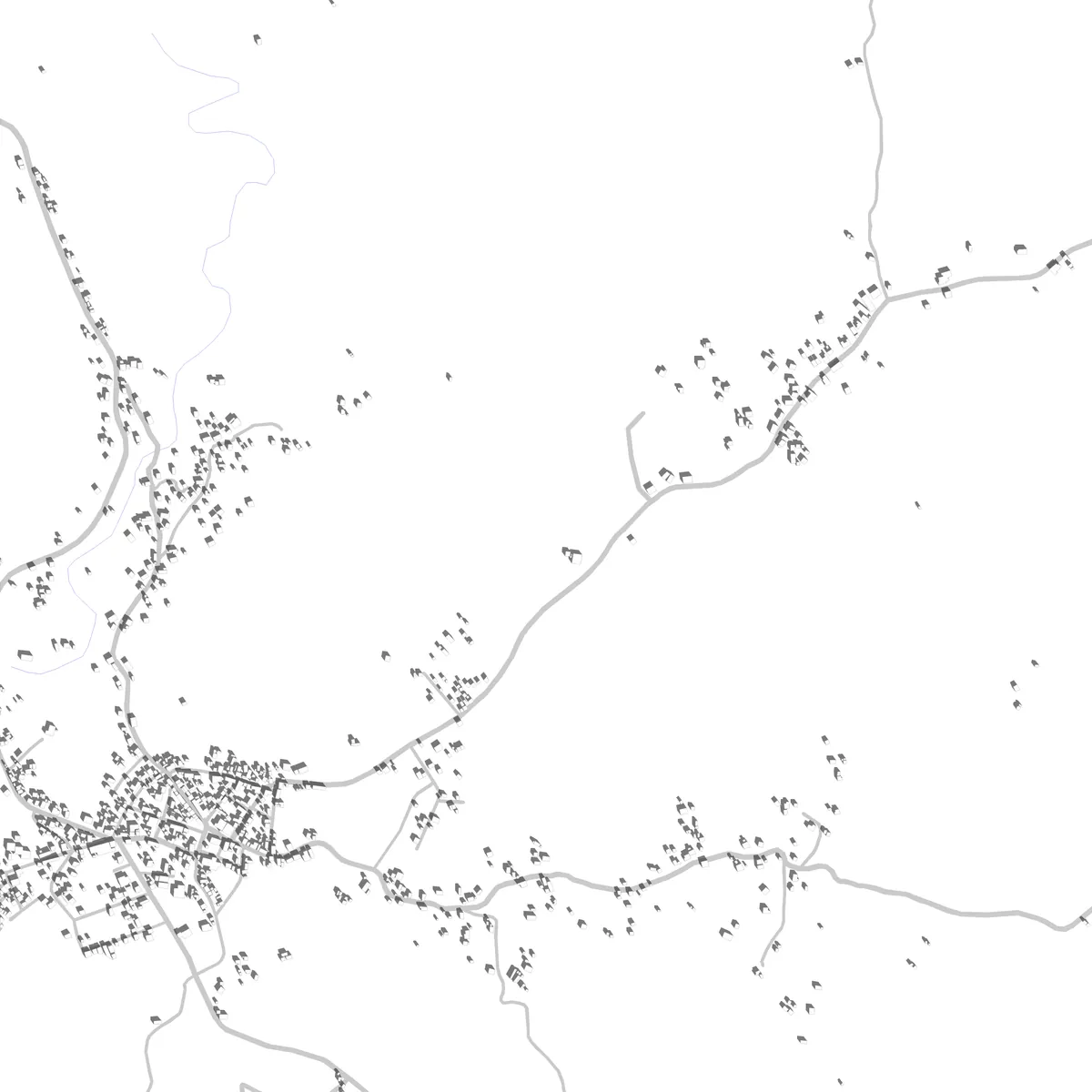 Chalatenango plano de situación (2,5 km)