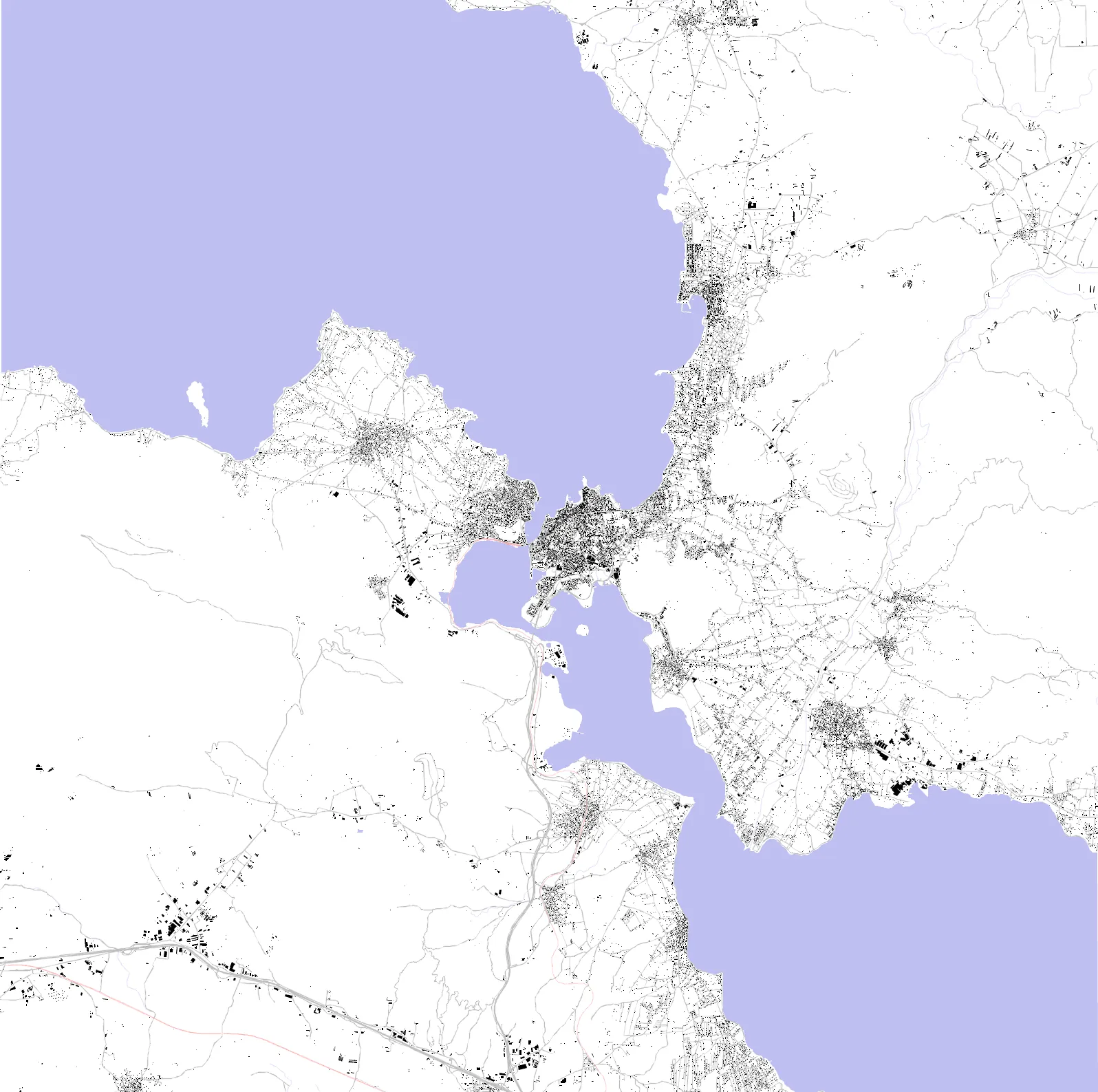 Chalcis Schwarzplan