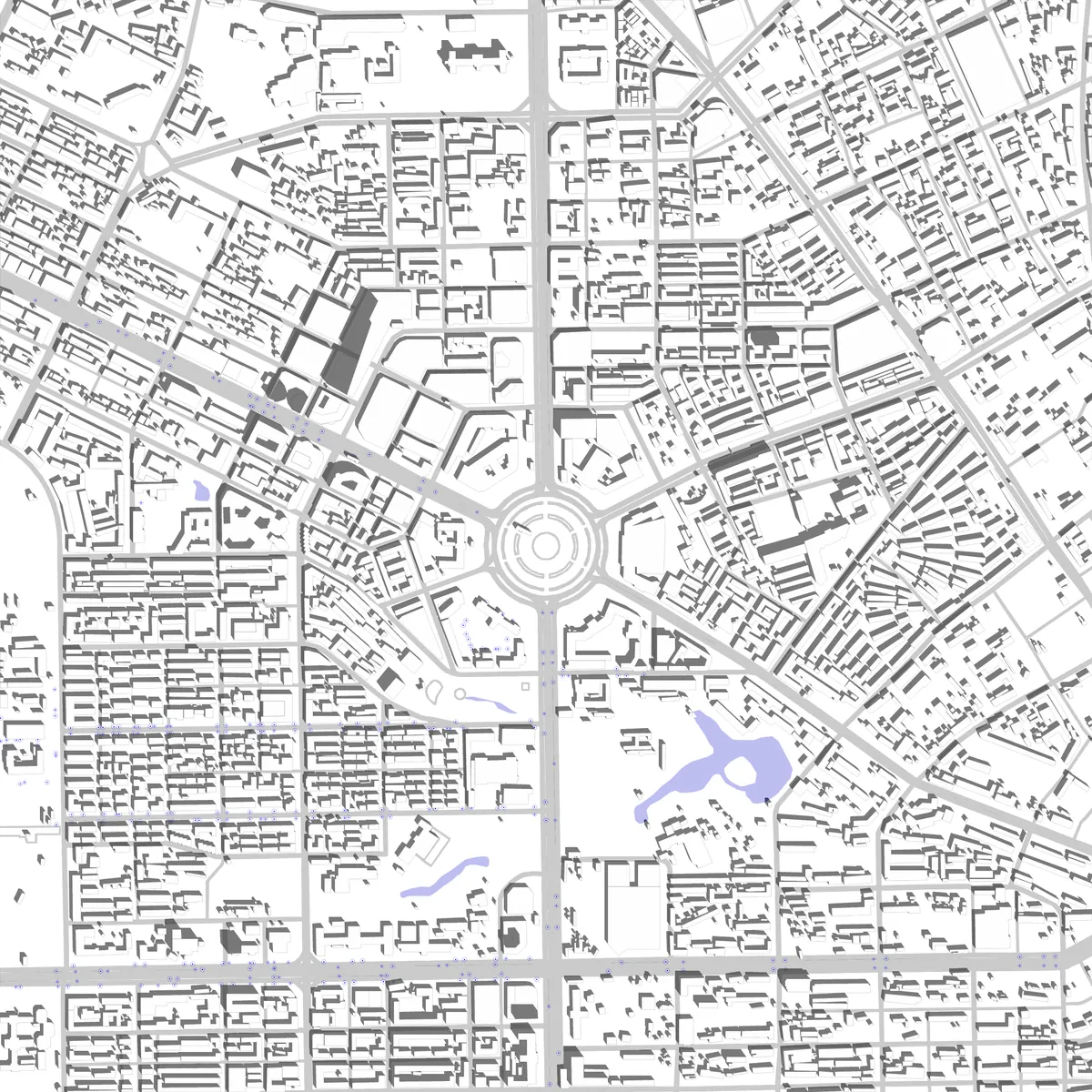 Changchun site plan (2.5 km)